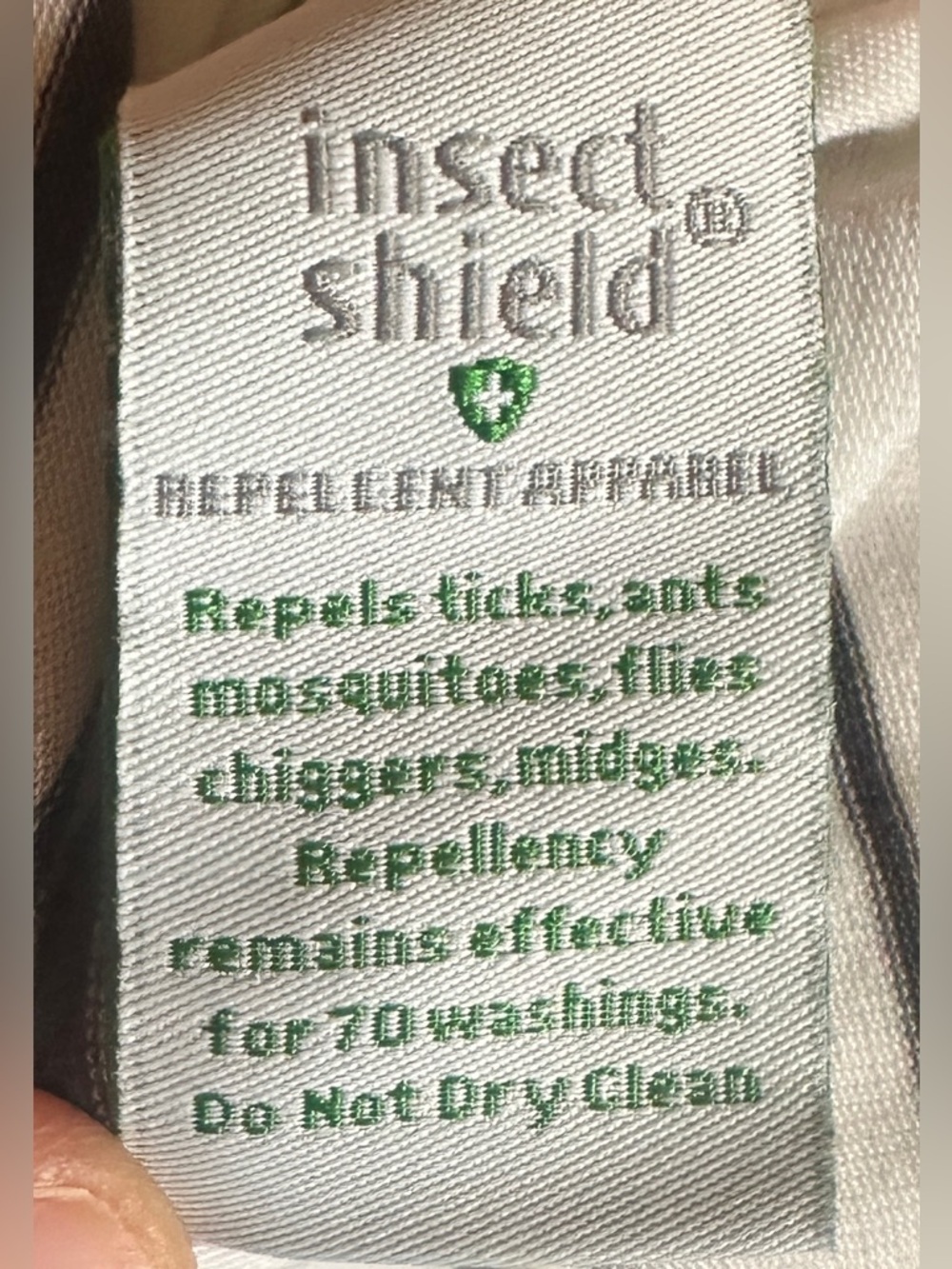 Exofficio black and white striped insect repelling top - Picture 6 of 9